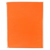 Простыня прямая 220*220 см хлопок 100%, оранжевый, сатин - фото 398994