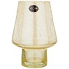 Ваза "Gala cracle amber" H=24 см - фото 399031