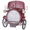 ЧАСЫ НАСТЕННЫЕ (КВАРЦЕВЫЕ) "РЕТРО-АВТОМОБИЛЬ" 31*12,5*35 СМ. ДИАМЕТР ЦИФЕРБЛАТА=18 СМ. (КОР=4ШТ.) - фото 39960