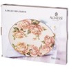 Блюдо овальное "Корейская роза" 31,5*25,5 см H=3 см - фото 399697