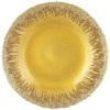 Тарелка "Golden glow" 28 cм - фото 400806