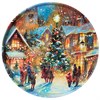 Поднос сервировочный agness "Новый год" 33*2,1 см - фото 401233