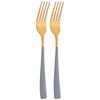 Набор вилок столовых, 2 шт без упак. L= 20.5 см мал. уп. = 12 шт - фото 401299