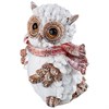 Фигурка декоративная "Совенок в шарфе новогодний" - фото 401371