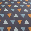 Комплект постельного белья из сатина с принтом Triangles из коллекции Wild, 150х200 см - фото 402234