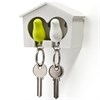 Держатель для ключей Duo Sparrow, белый/зеленый - фото 402296
