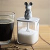 Банка для сыпучих продуктов Lucky Mouse Seasoning с ложкой, 250 мл - фото 402533