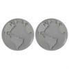 Набор подставок для кружки/стакана World Coaster, серые, 2 шт. - фото 403119