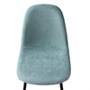 Стул Breeze, шенилл, светло-бирюзовый - фото 403653