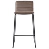 Стул барный Terence, экокожа, темно-коричневый - фото 403755