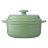 Кастрюля жаропрочная Country Mill, 1,9 л, светло-зеленая - фото 403981