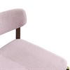 Стул полубарный Aska, рогожка, орех/розовый - фото 404547