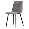 Стул Clifford, велюр, темно-серый - фото 404743