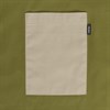 Фартук из хлопка оливкового цвета из коллекции Essential, 70х85 см - фото 404994