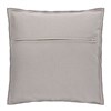 Чехол на подушку из фактурного хлопка серого цвета с контрастным кантом из коллекции Essential, 45х45 см - фото 405049