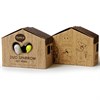 Держатель для ключей Duo Sparrow, белый/фиолетовый - фото 405664