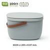 Контейнер для пищевых отходов Foody, 7 л, серый - фото 405950