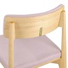 Стул Aska, рогожка, ясень/розовый - фото 405976