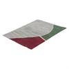 Ковер из хлопка с рисунком Tea plantation из коллекции Terra, 160х230 см - фото 406120