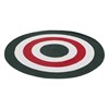 Ковер из хлопка Target темно-зеленого цвета из коллекции Ethnic, D150 см - фото 406228