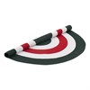 Ковер из хлопка Target темно-зеленого цвета из коллекции Ethnic, D150 см - фото 406229