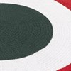 Ковер из хлопка Target темно-зеленого цвета из коллекции Ethnic, D150 см - фото 406230