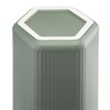 Ваза мятного цвета из коллекции Edge, 27см - фото 406587