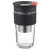 Кружка с ситечком Jaunt, 540 мл, черная - фото 406616