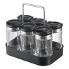 Набор из 6 банок для специй с подставкой Spice Box, 100 мл - фото 406723