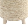 Пуф Sonja, D40х40 см, светло-бежевый - фото 406784
