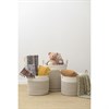 Корзина для хранения Iben, D40х36 см, кремовая/светло-бежевая - фото 407227