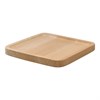Поднос деревянный квадратный Bernt, 20х20 см, бук - фото 407326