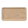 Поднос деревянный прямоугольный Bernt, 29х16 см, бук - фото 407335