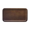 Поднос деревянный прямоугольный Bernt, 25х14 см, орех - фото 407356