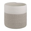 Кашпо Gerd, D28х27 см кремовое/светло-бежевое - фото 407495