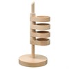 Подставка деревянная Letty, 13х27 см, бук - фото 407538
