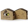 Держатель для ключей Duo Sparrow, коричневый/белый/желтый - фото 407858