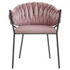 Кресло Lind, розовое - фото 408037