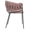 Кресло Lind, розовое - фото 408038