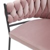Кресло Lind, розовое - фото 408043