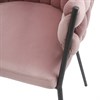Кресло Lind, розовое - фото 408044