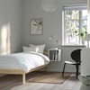 Кровать каркасная NEIDEN IKEA Single, сосна БЕЗ ЛАМЕЛЕЙ - фото 408249