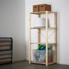 Стеллаж ХЕЙНЕ IKEA 1 секция (4 стойки;4 полки) - фото 408268