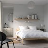 Кровать каркасная NEIDEN IKEA FULL-2, сосна, 139x195 БЕЗ ЛАМЕЛЕЙ - фото 408287