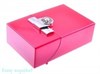 Портсигар, 9,5x6x3 см, розовый - фото 42755