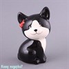 Копилка "Кошка черная", 17 см - фото 44045