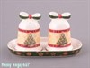 Набор для специй "Christmas collection" 3 пр. 15,5*9,5 см H=8 см - фото 52772
