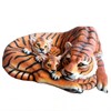Камень декоративный Тигрица с тигрятами (блок 2шт.) L109W83H41 см. - фото 68707