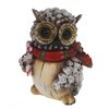 Фигура декоративная Филин с конфетой L8W10H15см - фото 69358
