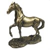 Фигура декоративная Конь цвет: золото L16W6H16см - фото 69599